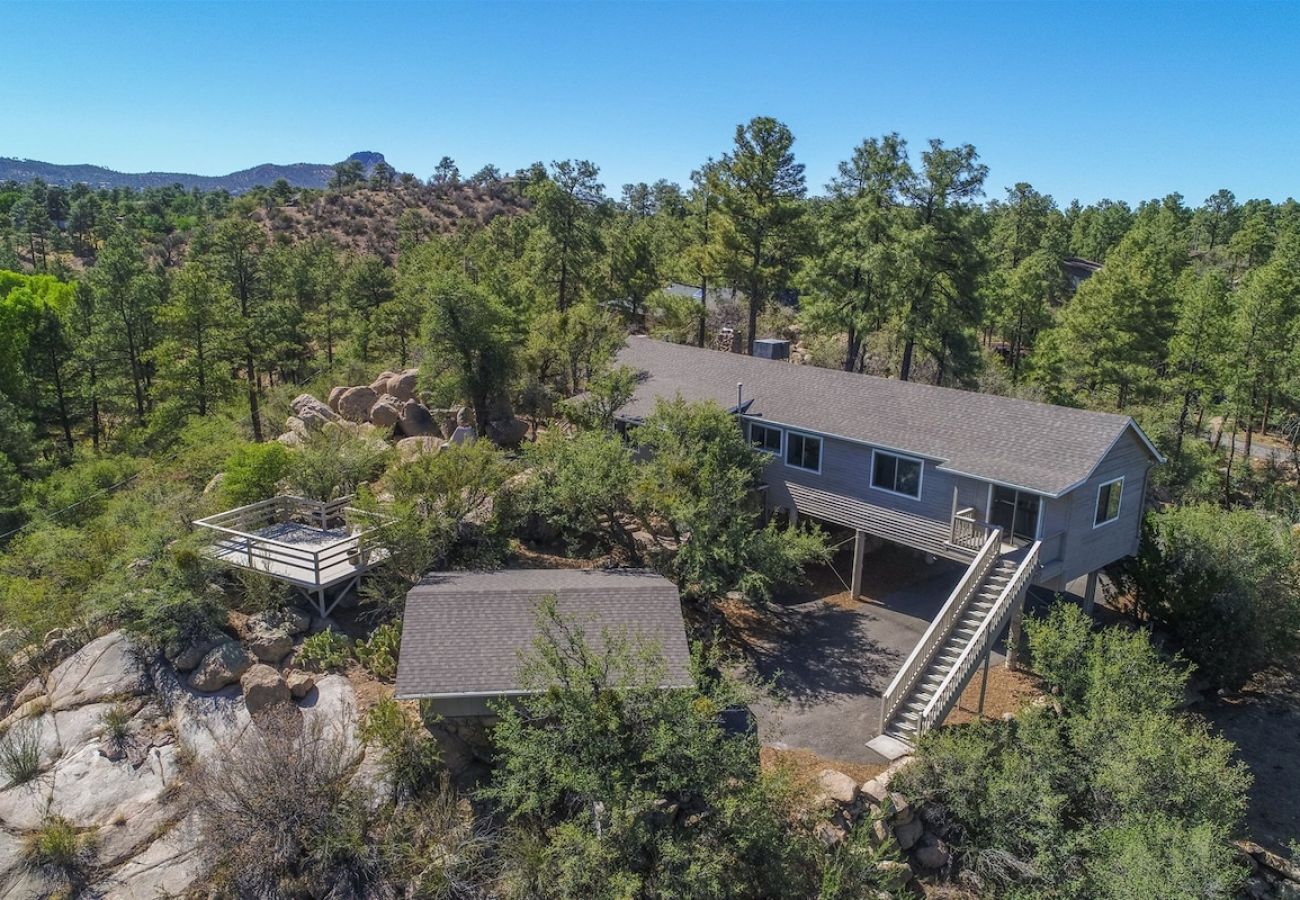 Cabin in Prescott - Boulder Creek Cabin - Prescott Cabin Rentals