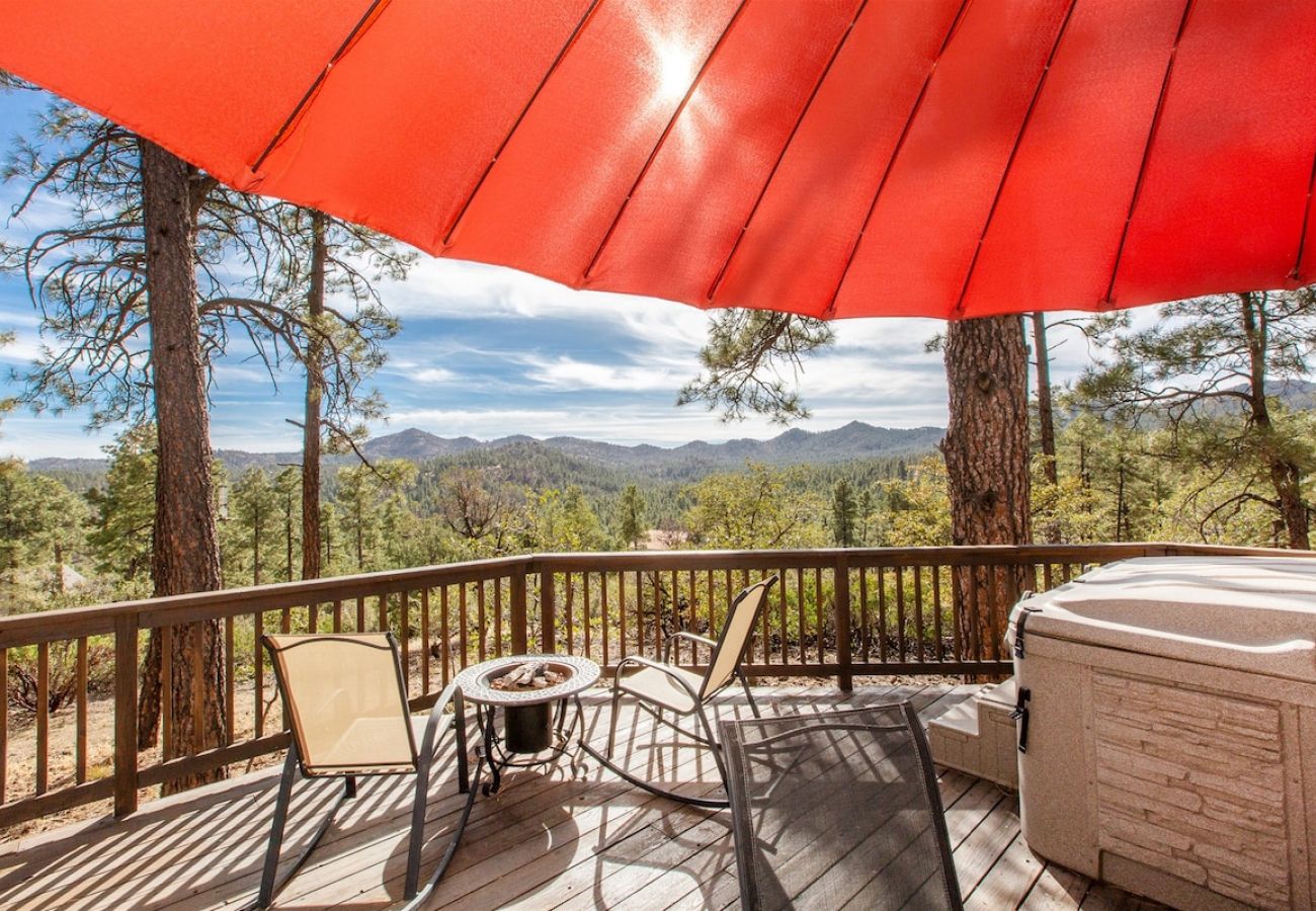 Cabin in Prescott - Ponderosa Retreat - Prescott Cabin Rentals