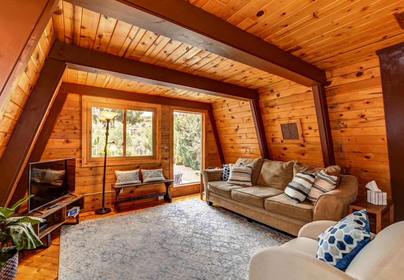 Cabin in Prescott - A-Frame Retreat - Prescott Cabin Rentals